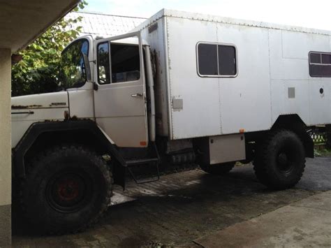 Magirus Deutz Allrad Wohnmobil 170D12A Expeditionsmobil Einzelbereifung