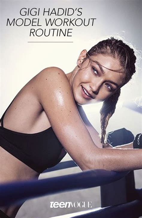 What To Do If You Want To Workout Like Gigi Hadid Model Workout