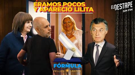 Ramos Pocos Y Apareci Lilita La F Rmula Con Carla Pelliza