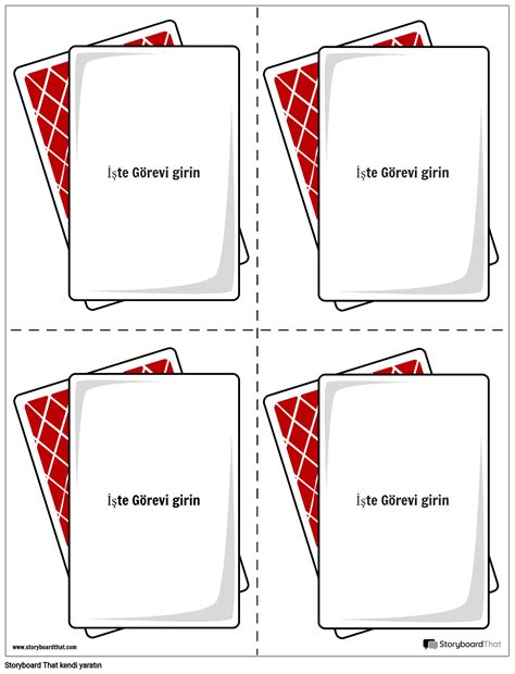 görev kartı şablonu 7 Storyboard by tr examples