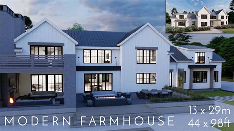 Modern Farmhouse Tour Luxury Beach Home Design Walkthrough YouTube