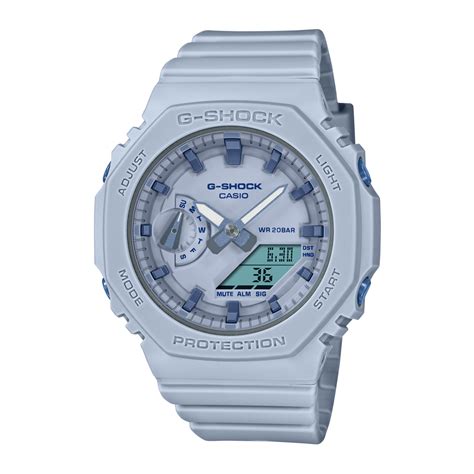 Reloj G Shock Gma S Ba A Carbono Resina Mujer Gris Btime