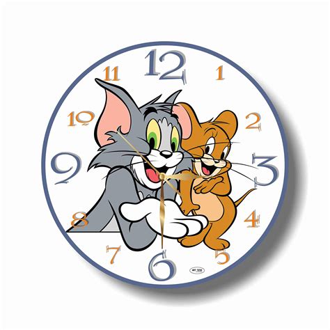 Buy Art Time Production Tom And Jerry 118 Handmade Unique Wall Clock Get Unique Décor For