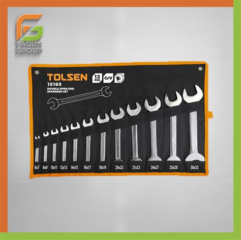 12PCS DOUBLE OPEN END SPANNERS SET Group