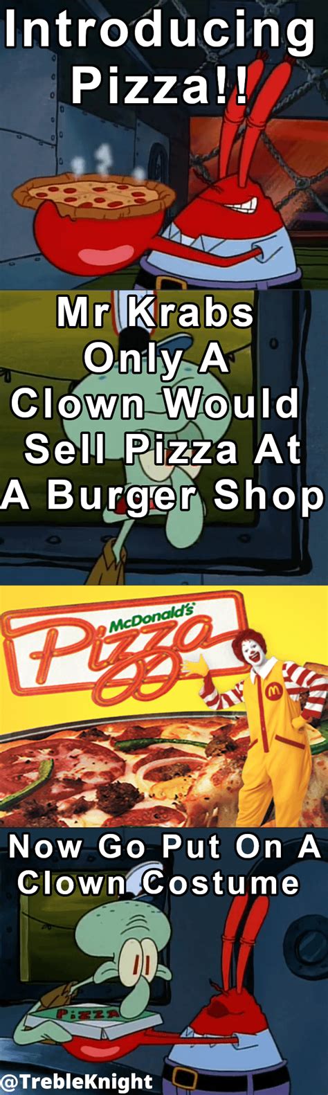 krusty krab pizza : r/SpongebobMemes