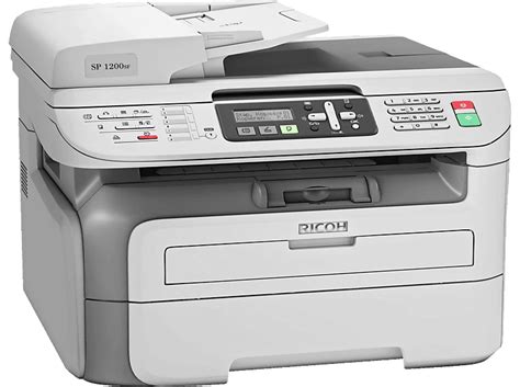 Multifunción láser monocromo Ricoh SP1200 SF con fax hasta 22 ppm