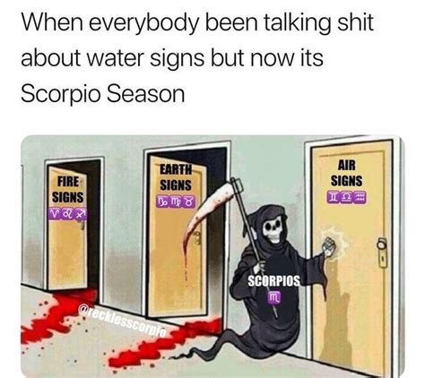 Scorpio Zone On Instagram Follow Me For More Scorpio Memes From