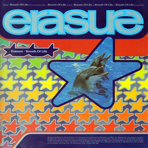 Car Tula Frontal De Erasure Breath Of Life Cd Single Portada