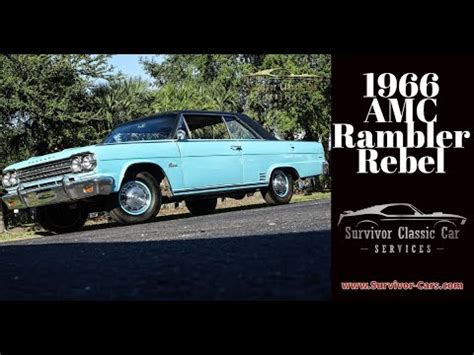 1966 AMC Rambler Rebel For Sale Tampa Florida Survivor Classic Cars