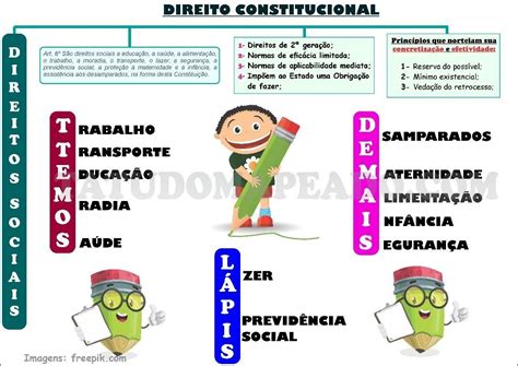 Mapas Mentais Sobre Direitos Sociais Study Maps NBKomputer