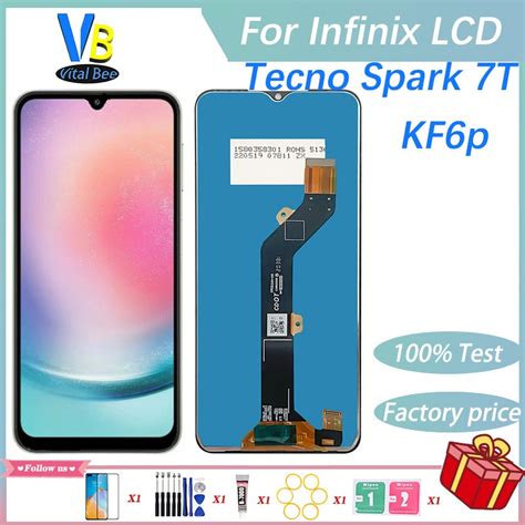 M N H Nh C M Ng Lcd Thay Th Cho Tecno Spark T Kf P Shopee Vi T Nam