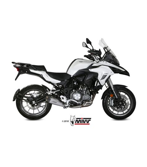 Terminale Mivv Delta Race Euro Acciaio Inox Per Benelli Trk