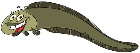 Download Transparent Eel Cartoon Eel Clipart Png Image With No