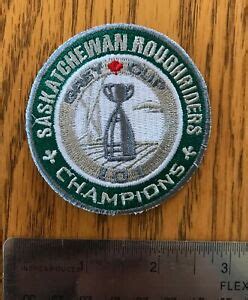 Saskatchewan Roughriders Grey CUP 2013 101 Champions Embroidered Patch ...