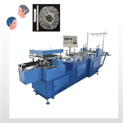 Fully Automatic Medical Head Cover Bouffant Cap Making Machine China