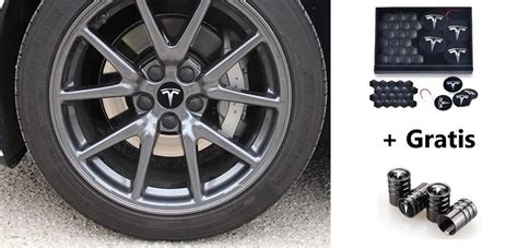 Tesla Model 3 S X Aero Wheel Cap Kit Wieldoppen Auto Accessoires