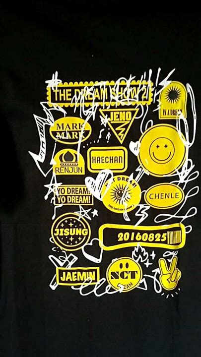 Kaos T Shirt K Pop Nct Dream All Member In Japan Lazada Indonesia