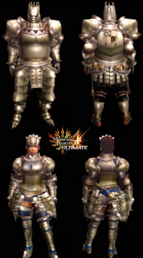 High Metal Armor Blademaster Mh4u Monster Hunter Wiki Fandom