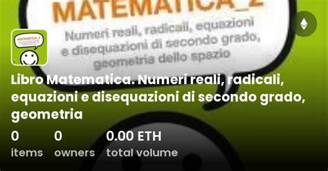 Libro Matematica Numeri Reali Radicali Equazioni E Disequazioni Di