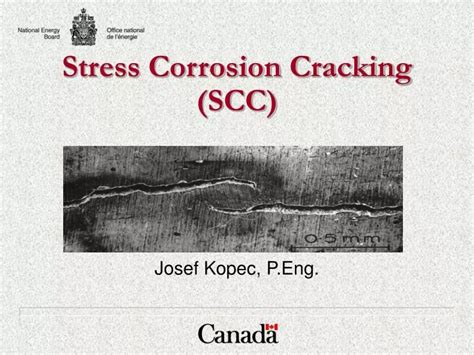 Ppt Stress Corrosion Cracking Scc Powerpoint Presentation Free