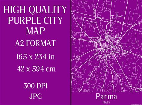 City Map Of Parma