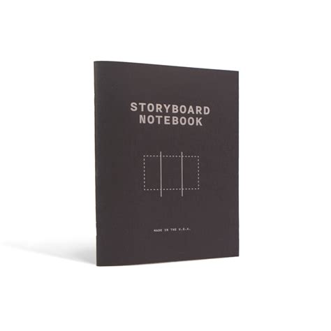 Cinema Storyboard Notebook Color Black Cover Film 12