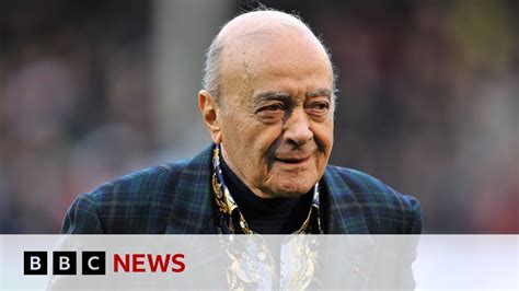 Former Harrods boss Mohamed Al Fayed dies aged 94 - BBC News - YouTube