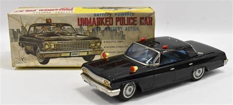 Sold At Auction Yonezawa Japan Battery Op Unmarked Police Car