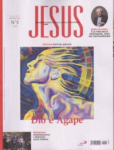 Jesus N Maggio Mensile Italiano Edicola Shop