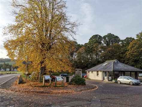 Drumnadrochit, United Kingdom - 21 OCTOBER 2019 : Morning View Around ...