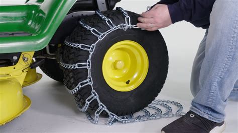 How to Install Lawn Tractor Tire Chains | Tire Chains 'R' Us