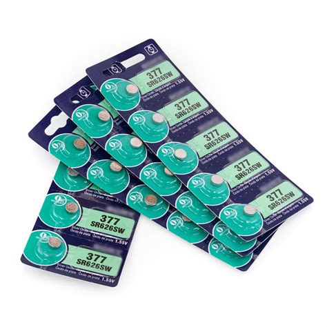 Hot Sale 1 5V Alkaline Button Cell Batteries AG4 377A 377 Lr626 177