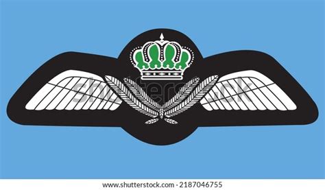 Pilot Wings Badge Vector Wings Stock Vector (Royalty Free) 2187046755 ...