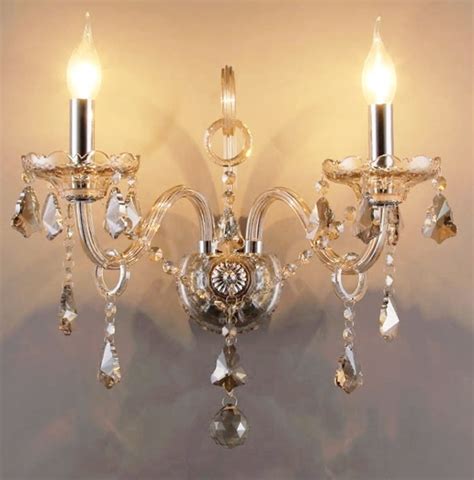 CRYSTAL WALL LIGHTS IN BATHROOM DECOR - MNG Lighting