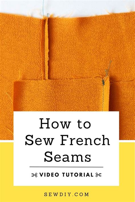 How To Sew French Seams Step By Step Tutorial