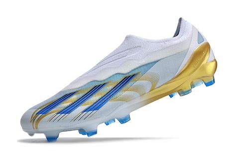 Adidas X Crazyfast Messi1 Las Estrellas Laceless Fg Whitebluebold