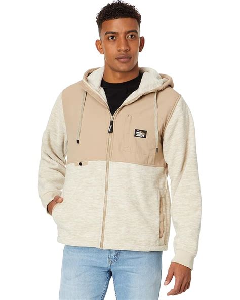 Mens Hurley Huron Burrrito Full Zip Hoodie