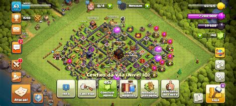 Desapego Games Clash Of Clans COC Conta Clash Off Clans Cv 11