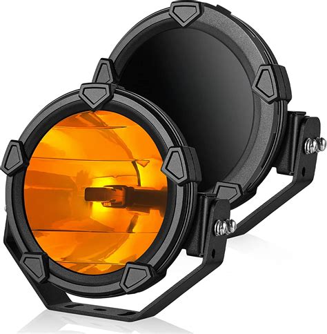 Amazon Round Spot Lights With Black Cover Offroadtown Inch