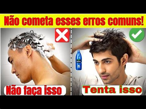 7 Erros Comuns No Cuidado Do Cabelo Que Todo Homem Comete Evite Esses