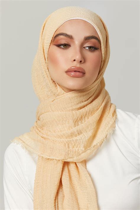 Everyday Cotton Crinkle Hijab Influence Instant Hijab Hijab Modest Fashion Outfits