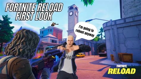 Fortnite Reload Is Here Og Loot Tilted Towers Pump Shotgun Youtube