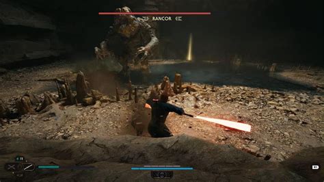 STAR WARS Jedi Survivor NG Jedi Grandmaster Rancor Boss Fight YouTube