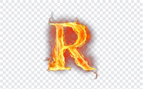 Letter R Fire PNG | Lettering, Letter r, Png