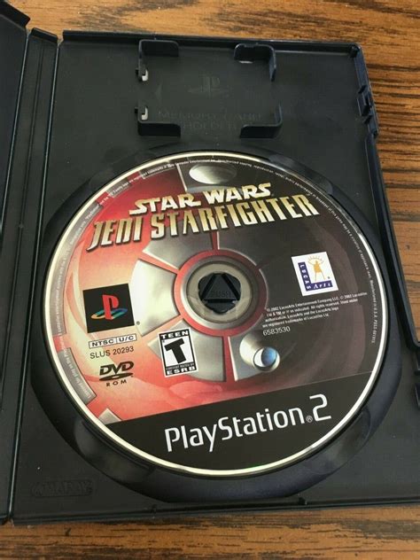 Star Wars Jedi Starfighter Sony PlayStation 2 PS2 2002 23272658359