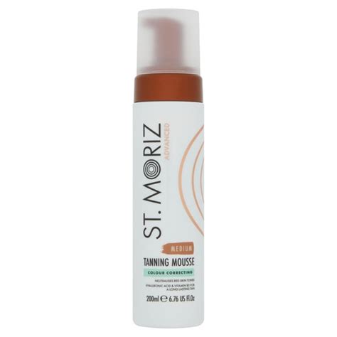 St Moriz Advanced Colour Correcting Tanning Mousse Medium Ocado