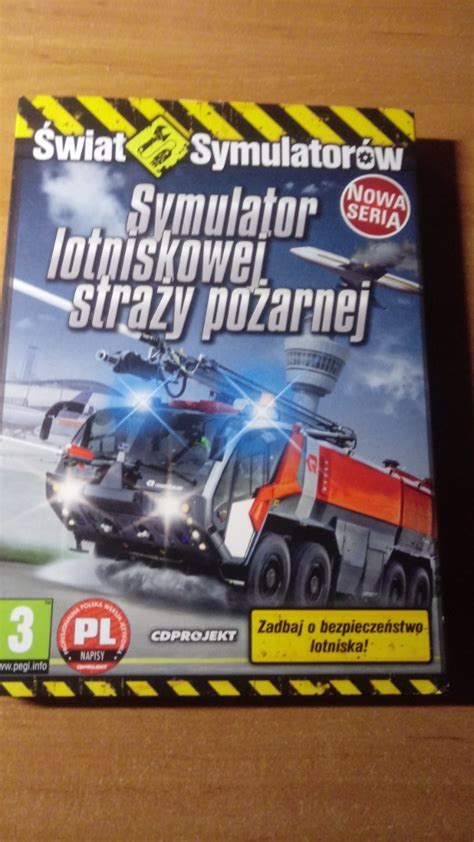 Symulator lotniskowej straży pożarnej PC stan supe Gostynin Kup