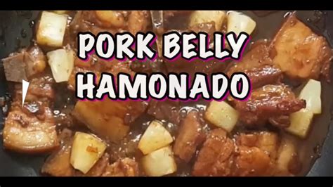 PORK BELLY HAMONADO RECIPE FILIPINO RECIPE YouTube