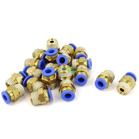 6mm Tube 1 4 BSP Male Thread Quick Connector Pneumatic Air Fittings 20