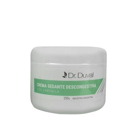 Crema Sedante Y Descongestiva Con Camomila Dr Duval X250g Salón Del Peinador